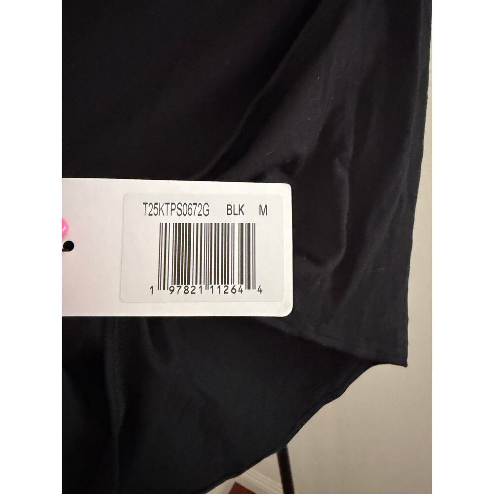 New O.P.T black crop top open back top size M - Picture 4 of 5